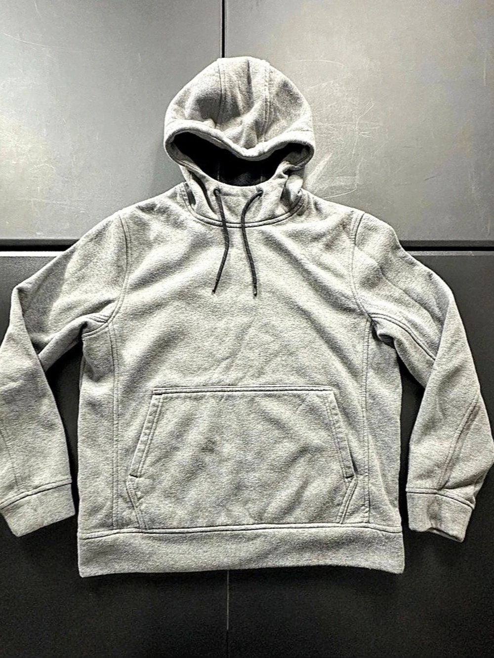 Quiksilver Gray Pullover Hoodie Size Medium